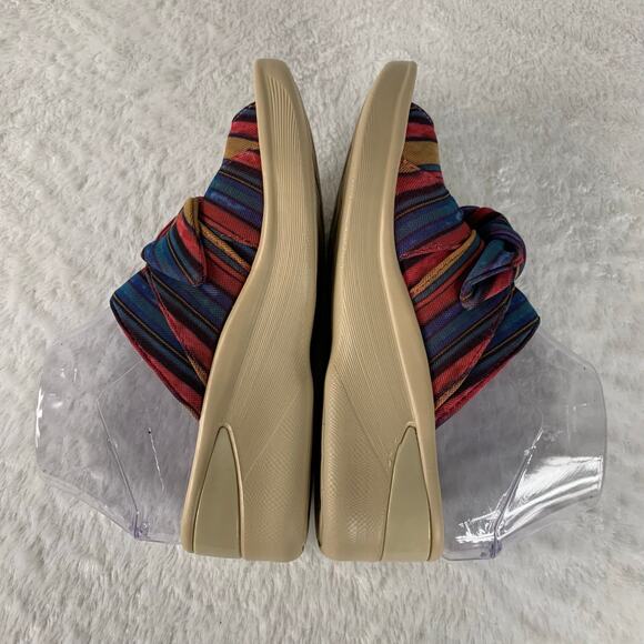 BZees Women's Premium Washable Slide Wedge Sandals Size 6.5 - Picture 5 of 9